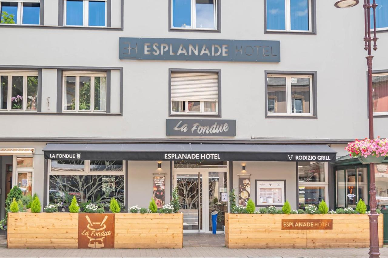 Esplanade Hotel Diekirch Exterior foto